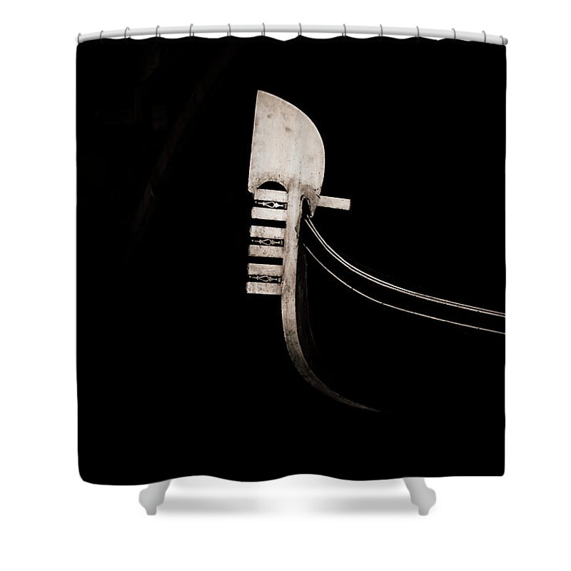 Masterpiece Shower Curtain featuring the photograph Dsf 0101 - Ferro Nero - Venice by Marco Missiaja