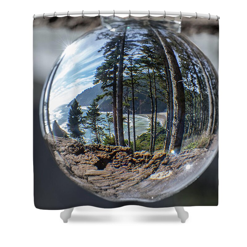 2018 Shower Curtain featuring the photograph Eagle's eye view by Gerri Bigler