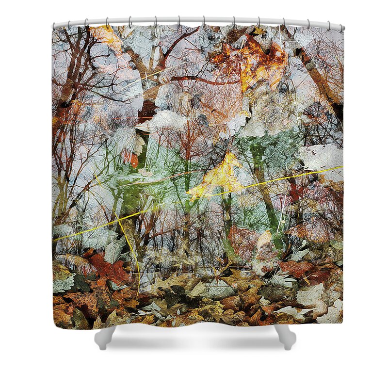 Reflection Shower Curtain featuring the photograph Earth Sky Water Conversations by Lara Ellis