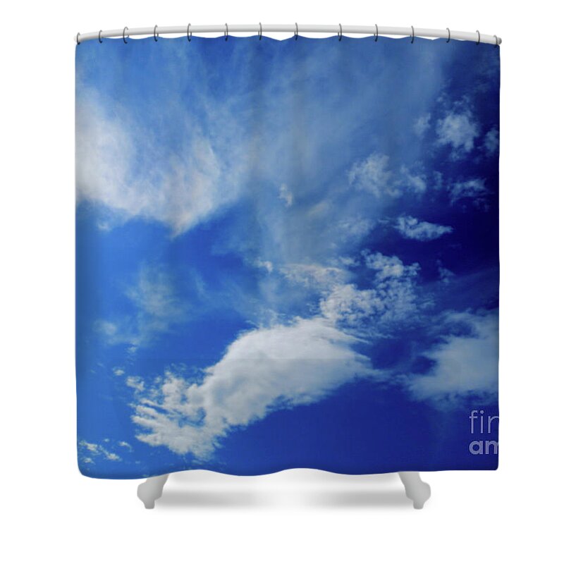 Cloud Shower Curtain featuring the photograph Equivalents of Clouds 001 by Leonida Arte