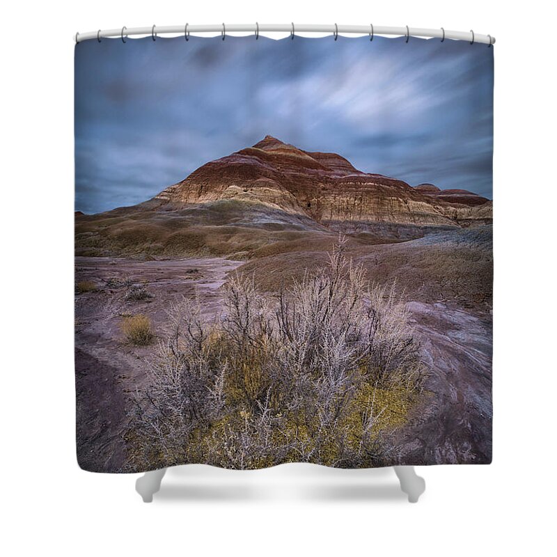 ~ Beauty Of The Desert ~ Canyonlands Shower Curtain featuring the photograph Escalante 7 by Robert Fawcett