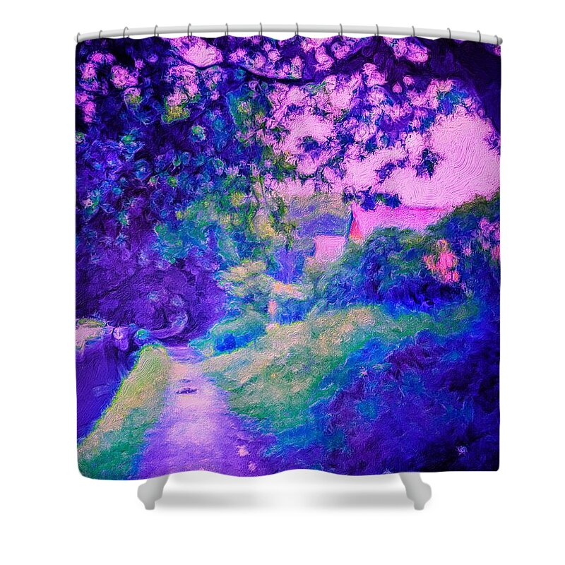 Fantasy Shower Curtain featuring the photograph Escape into Fantasy by Alicia Hollinger