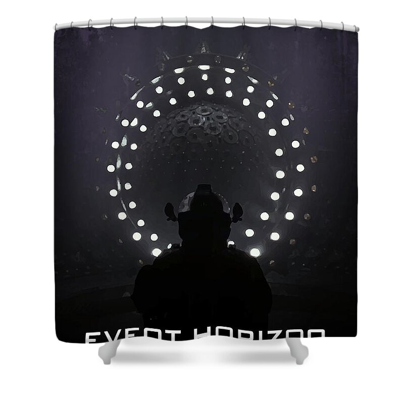 Event Horizon Shower Curtains