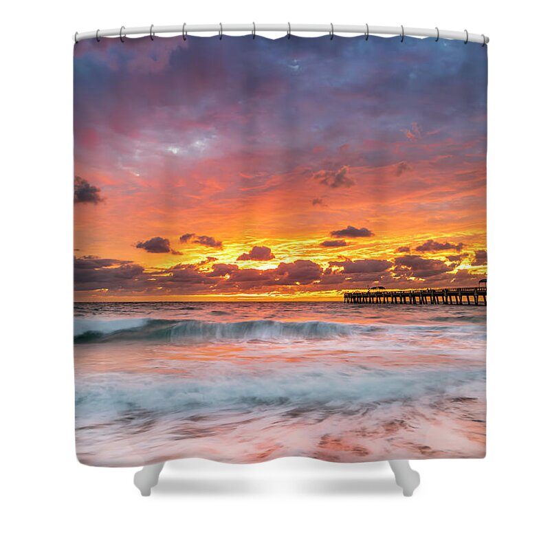 Florida Shower Curtain featuring the photograph Ever Reaching by Todd Reese
