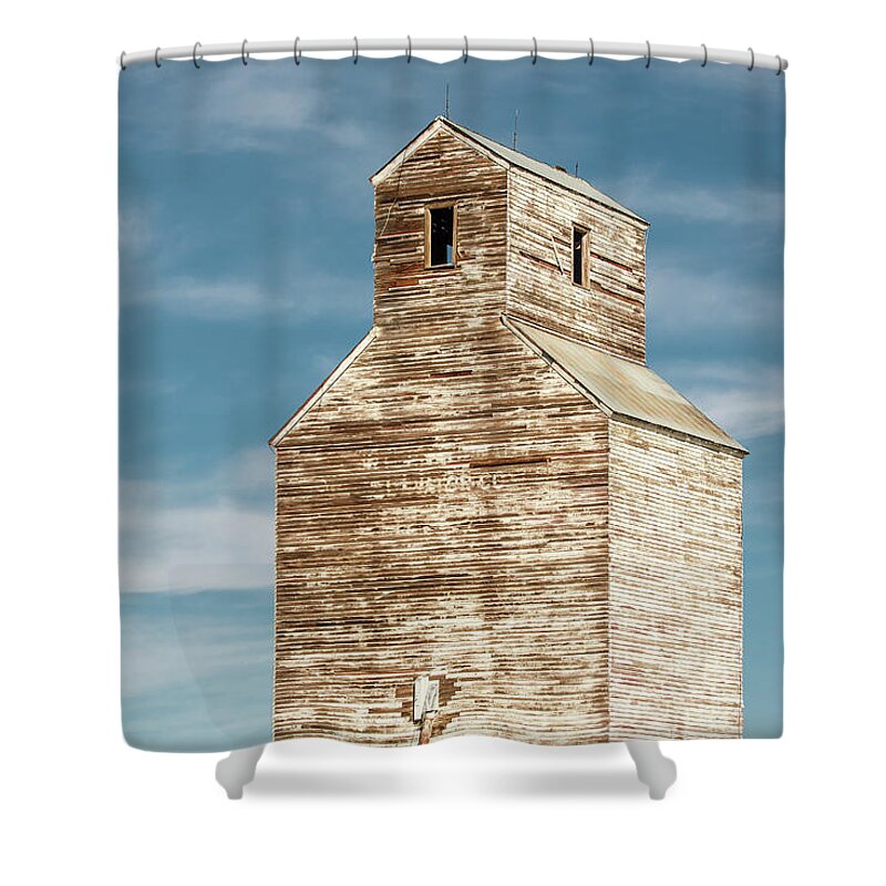 Rapelje Shower Curtain featuring the photograph Faded Time by Todd Klassy