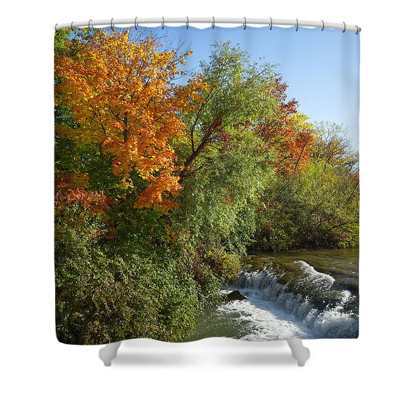 Fall Shower Curtain featuring the photograph Fall Color by Deborah Ritch