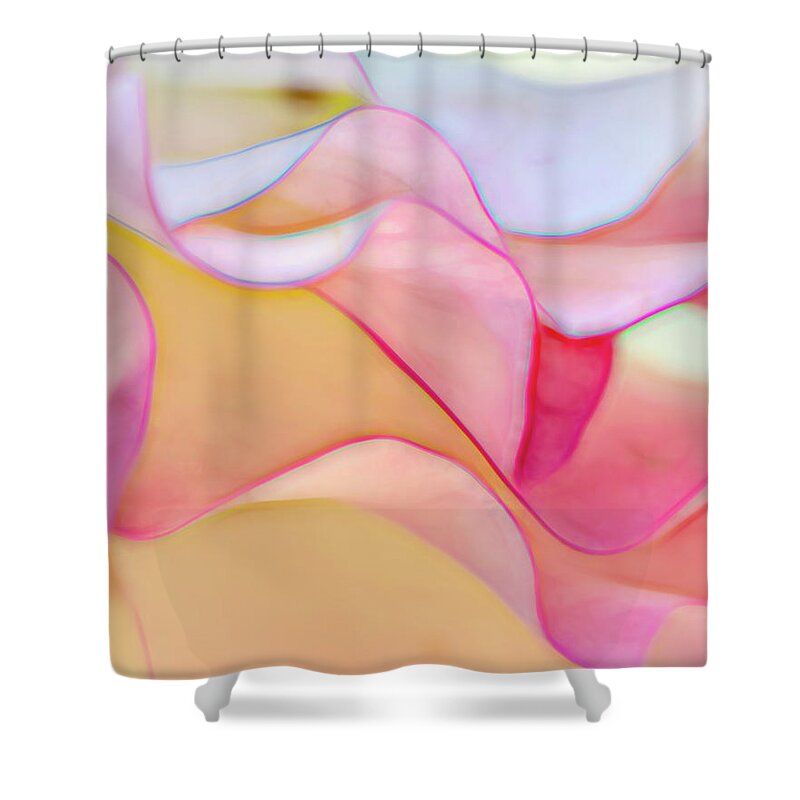 Abstract Shower Curtain featuring the photograph Fantasy by Cathy Kovarik