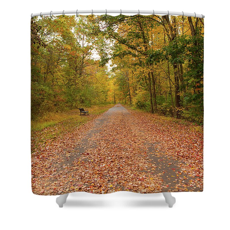Fall Shower Curtain featuring the photograph Connecticut Foliage _8011 by Rocco Leone