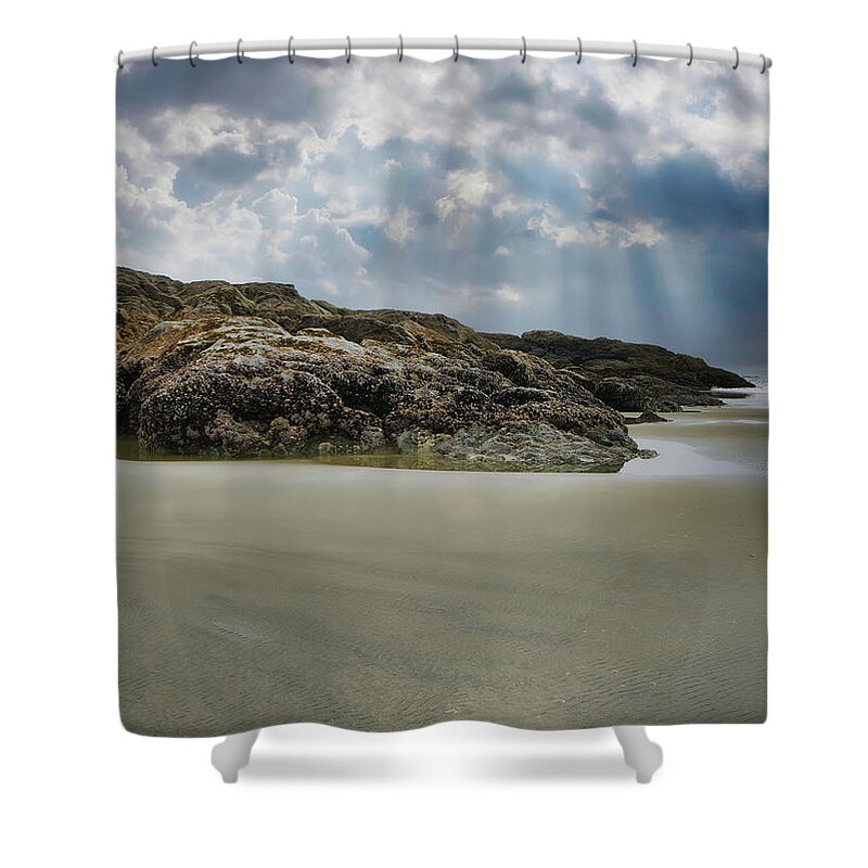 Landscape Shower Curtain featuring the photograph Fill Me Up by Allan Van Gasbeck