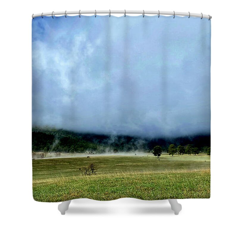 Dan Miller Shower Curtain featuring the photograph Firmament by Dan Miller