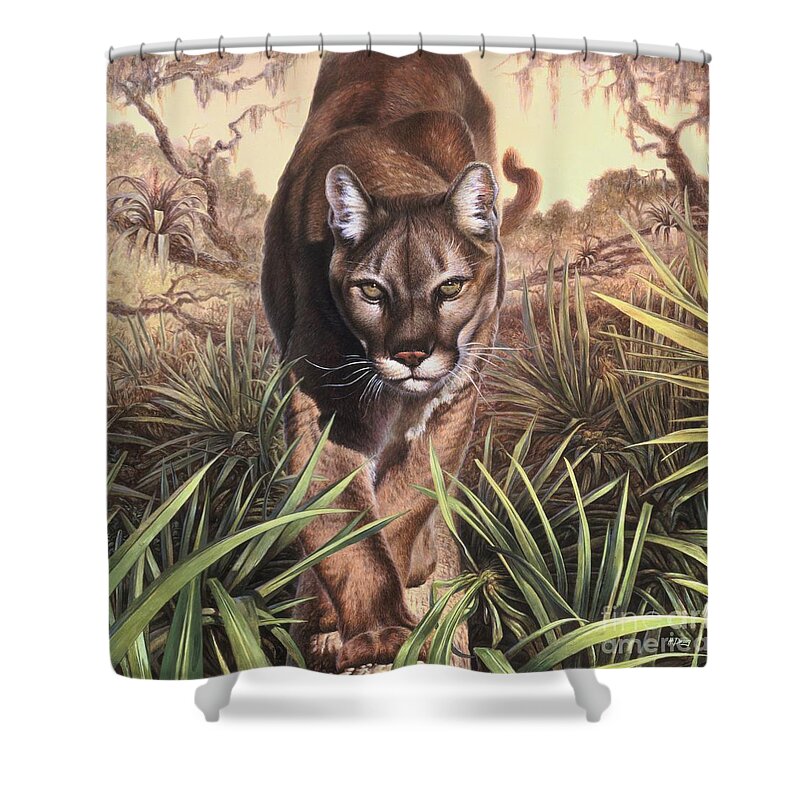 Florida Panthers Shower Curtains