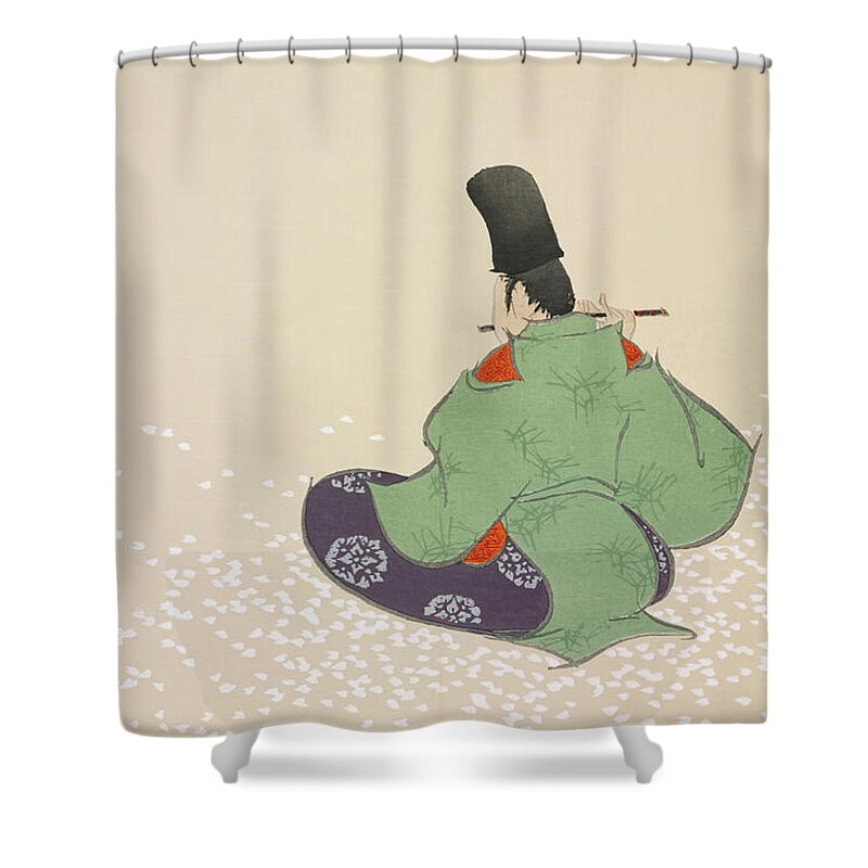 Flute Player Shower Curtains