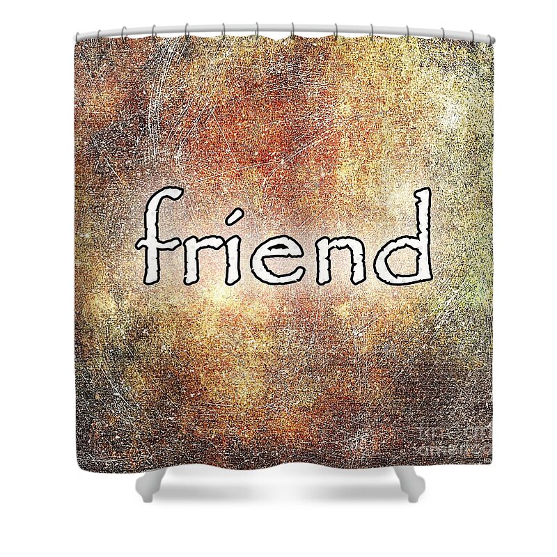 Friend Shower Curtain featuring the photograph Friend Design by Ramona Matei