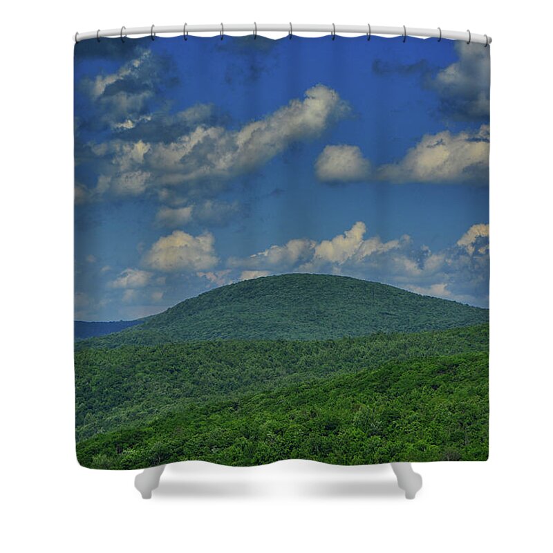 From Moormans Gap Shower Curtain featuring the photograph From Moormans Gap by Raymond Salani III