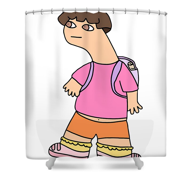 Dora The Explorer Shower Curtains