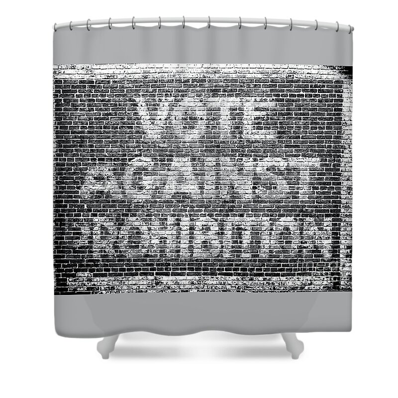 Prohibition. 20s Shower Curtain featuring the painting Funny Roaring Twenties No Prohibition Roaring 20s Gift Vote Against Prohibition Sign by Tony Rubino