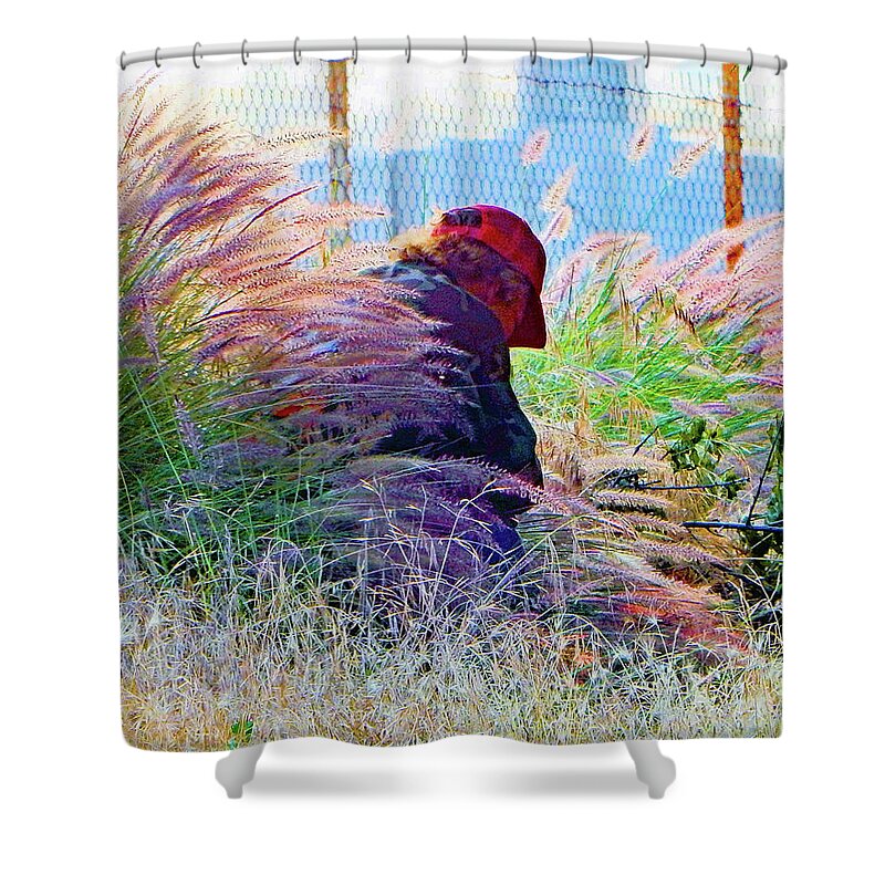 Gender Shower Curtain featuring the photograph Genderless by Andrew Lawrence