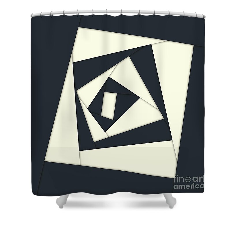 Shadows Shower Curtain featuring the photograph Geometric Layers by Phil Perkins