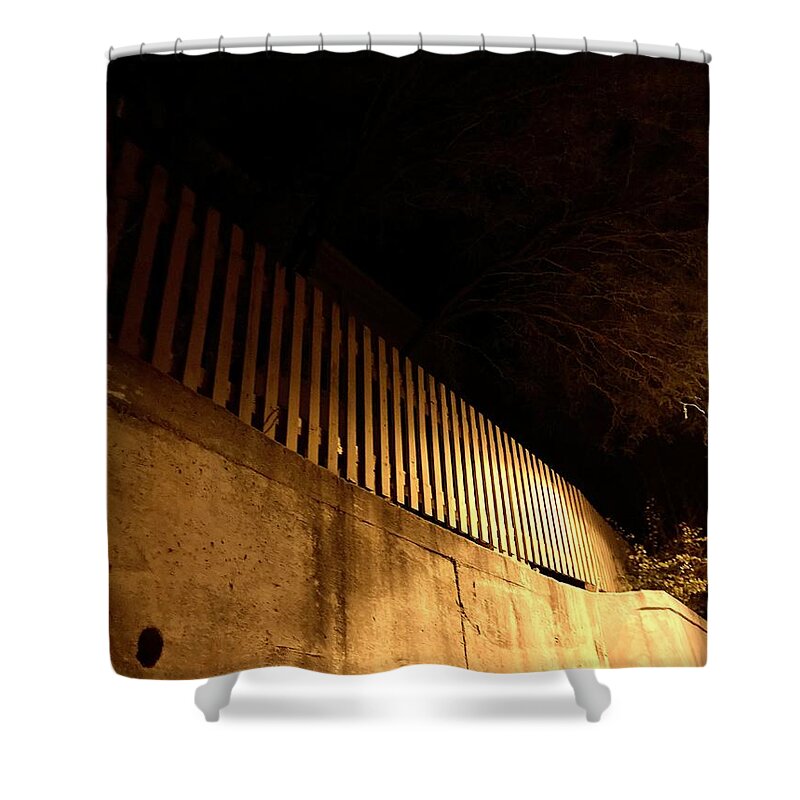 Ghost Shower Curtain featuring the photograph Ghost Hunting 2 by Marlene Burns