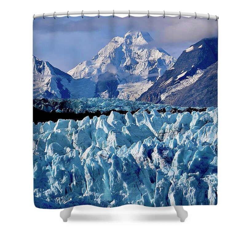 Alaska Shower Curtain featuring the photograph Glacier Bay 9 Photograph by Kimberly Walker