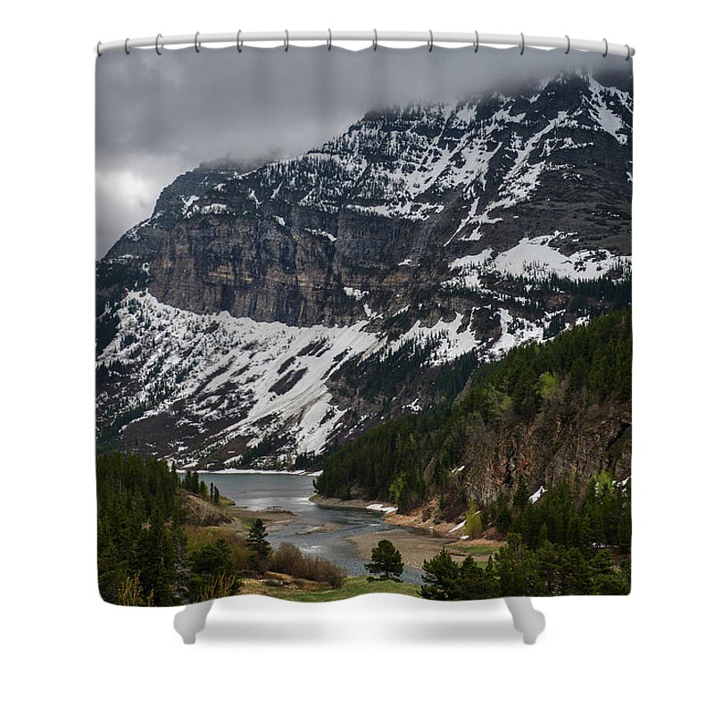 Montana Shower Curtain featuring the photograph Glacier Park by Paul Freidlund