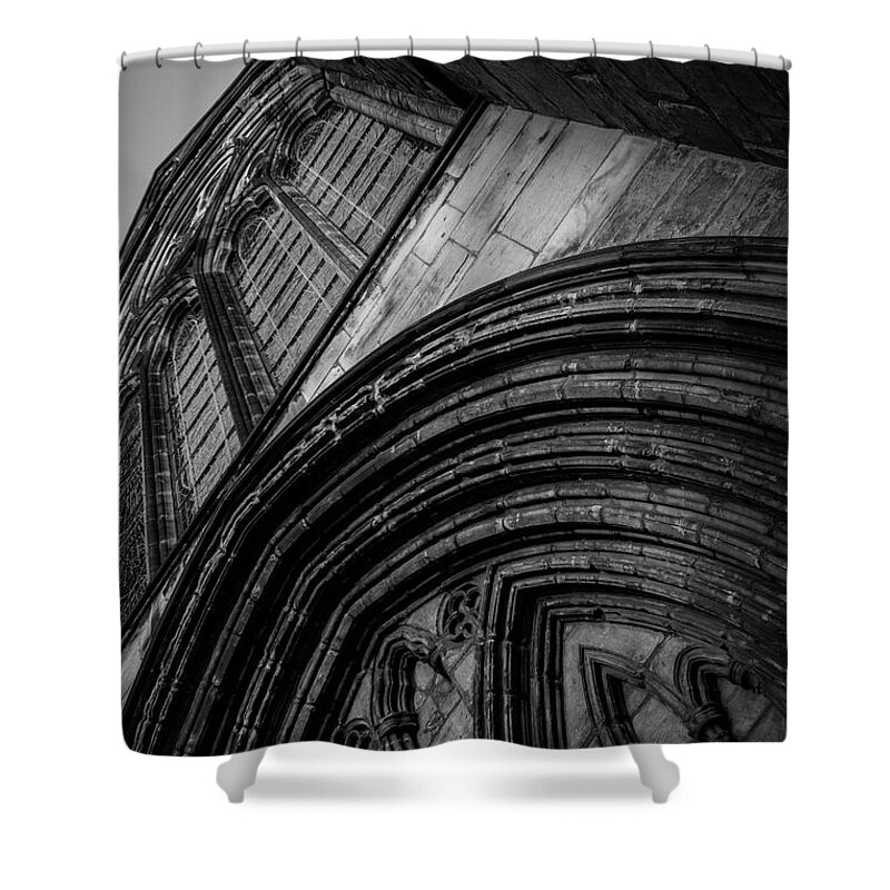 Glasgow Shower Curtain featuring the photograph Glasgow Cathedral by Rick Deacon
