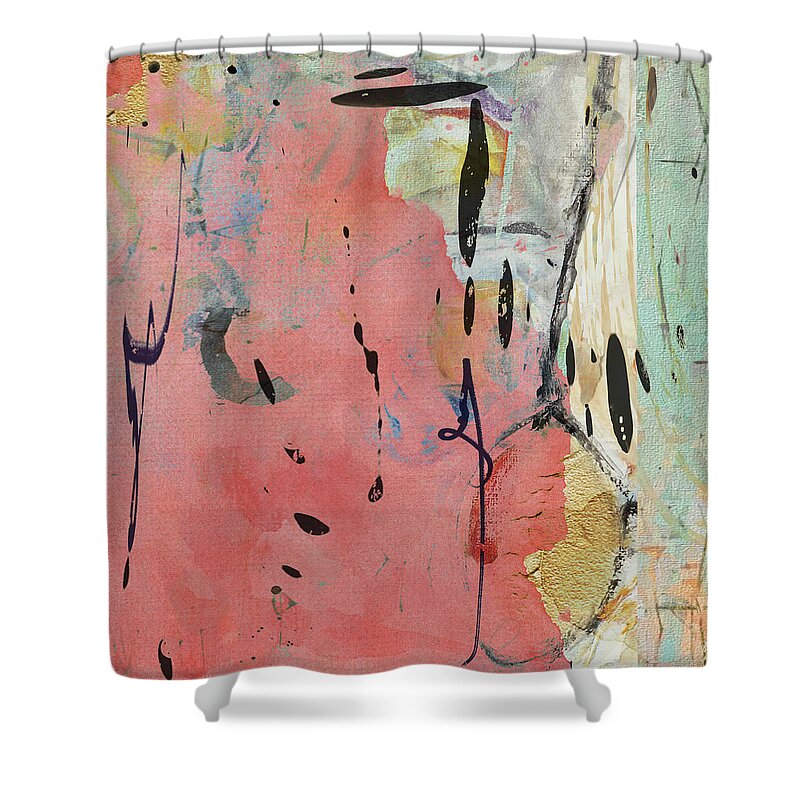 Abstract Shower Curtain featuring the photograph Go Ask Alice by Karen Lynch