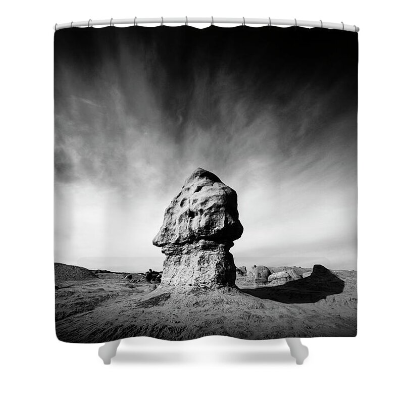 Utah Shower Curtain featuring the photograph Goblin by Mark Gomez