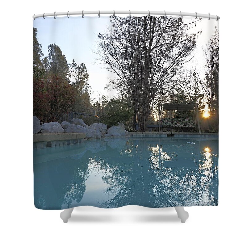 Landscape Shower Curtain featuring the photograph Good Morning Sunshine by Richard Thomas