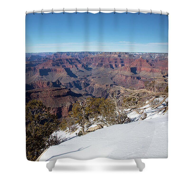 Grand Canyon Shower Curtain featuring the photograph Grand Canyon #8 by Steve Templeton