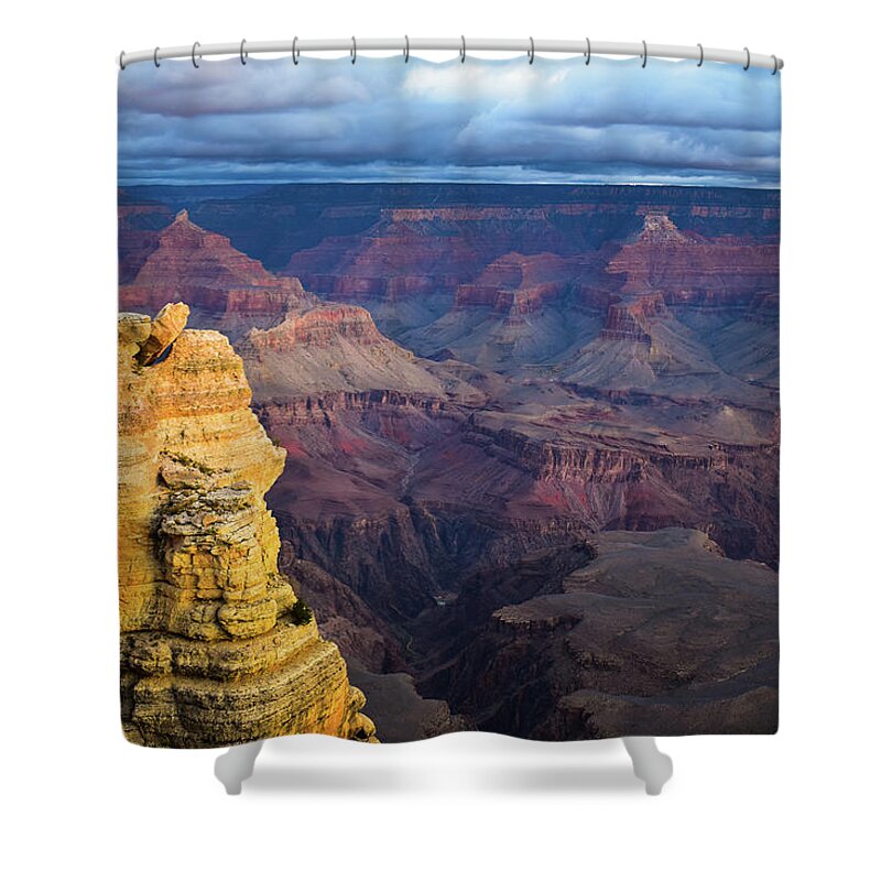 Grand Canyon Shower Curtain featuring the photograph Grand Canyon Morning by Susie Loechler