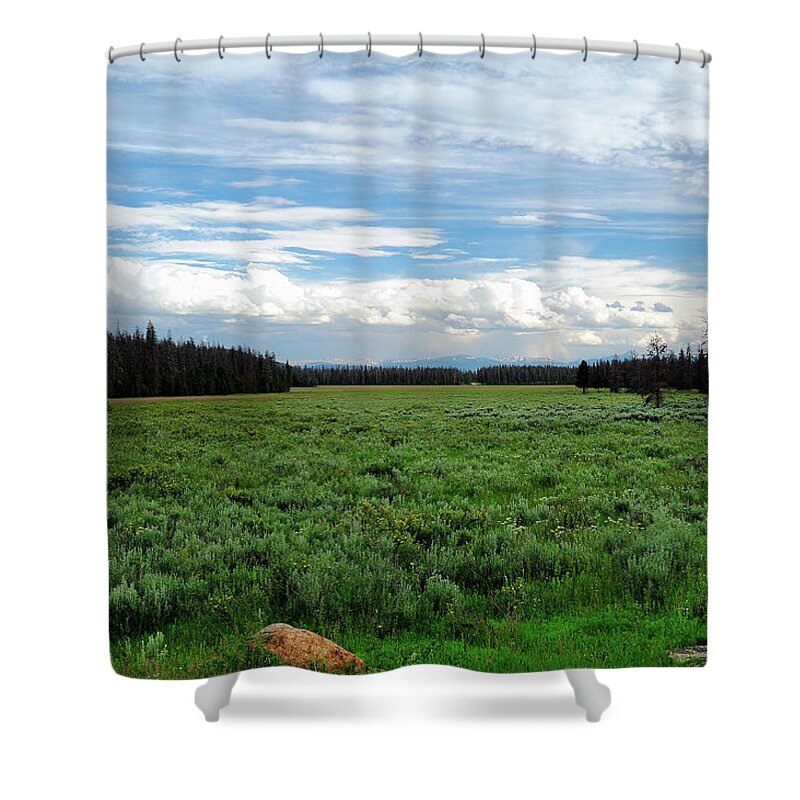 Co Shower Curtain featuring the photograph Grand County by Doug Wittrock
