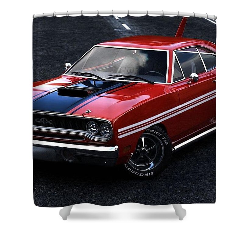 Gtx Shower Curtain featuring the photograph GTX by Action