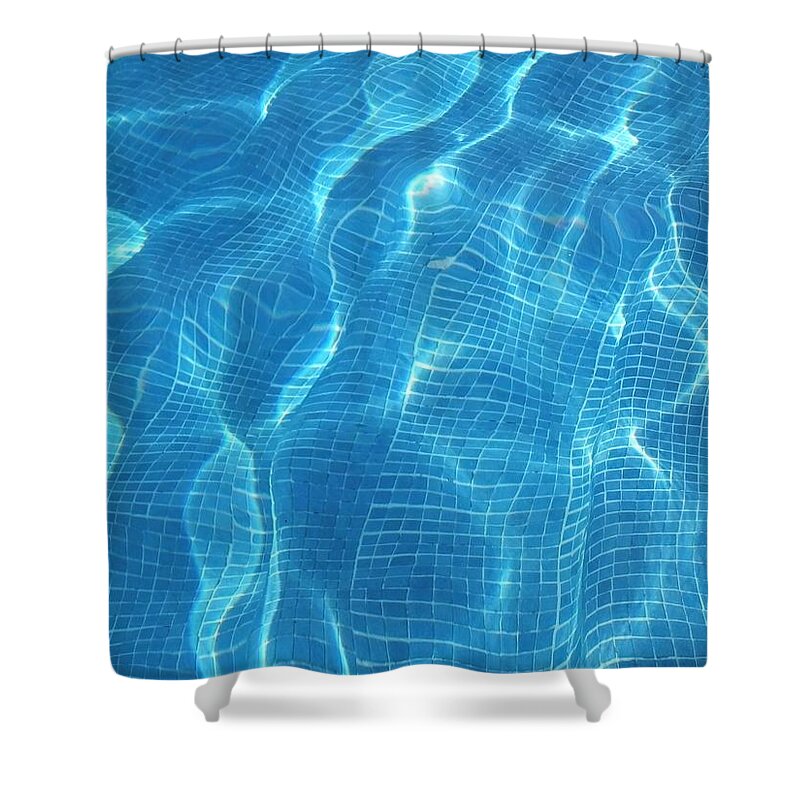 Abstract Shower Curtain featuring the digital art H2oart by T Oliver