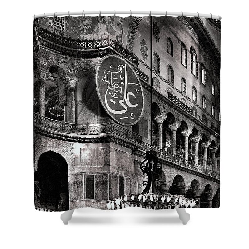 Hagia Sophia Shower Curtain featuring the photograph Hagia Sophia by Peter Boehringer