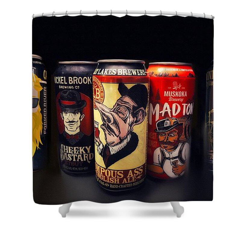 Beer Shower Curtain featuring the photograph Happy Hour by Diana Rajala