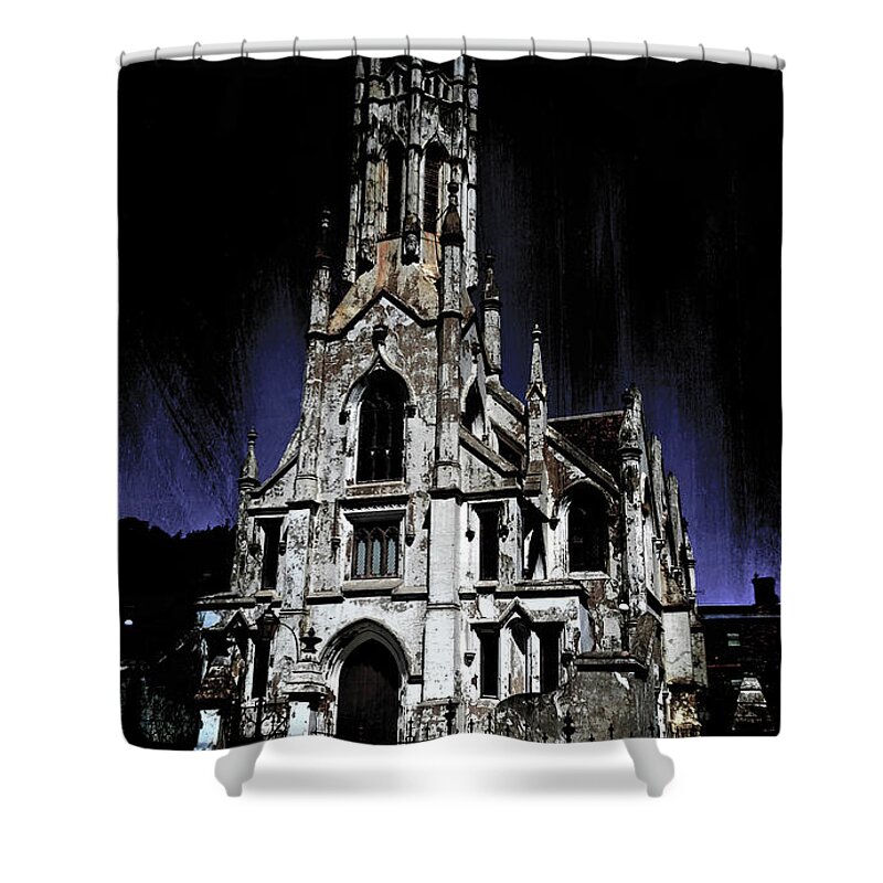 Haunted Shower Curtain featuring the photograph Haunted by Chris Armytage