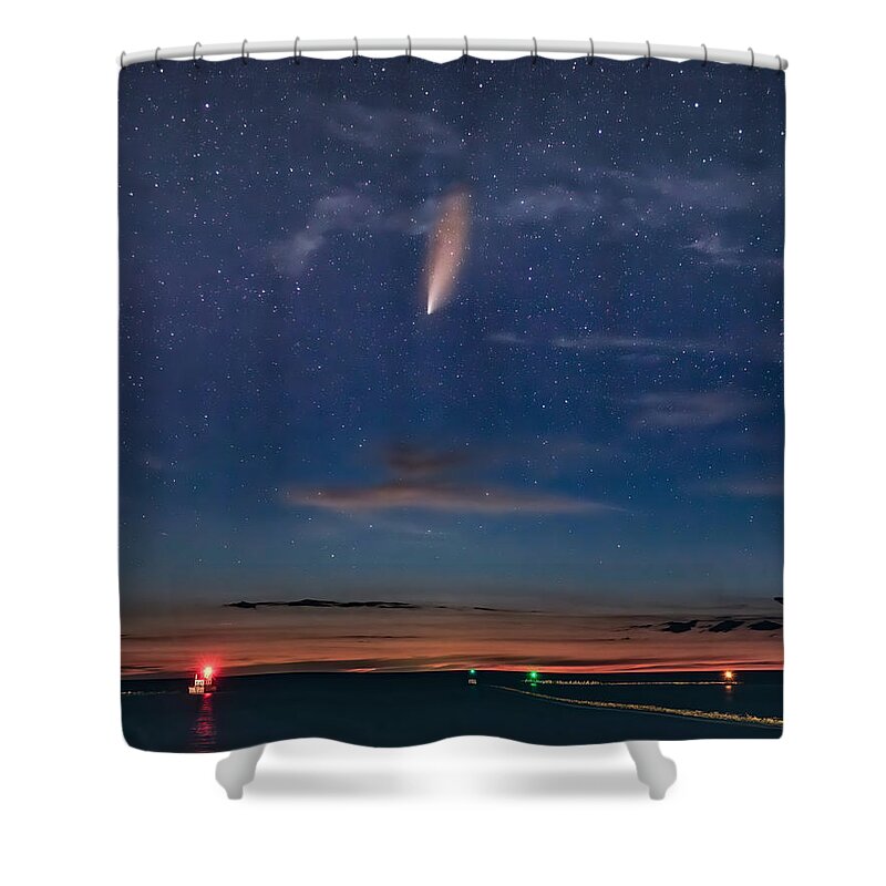 Comet Shower Curtain featuring the photograph Heaven Sent by Rod Best