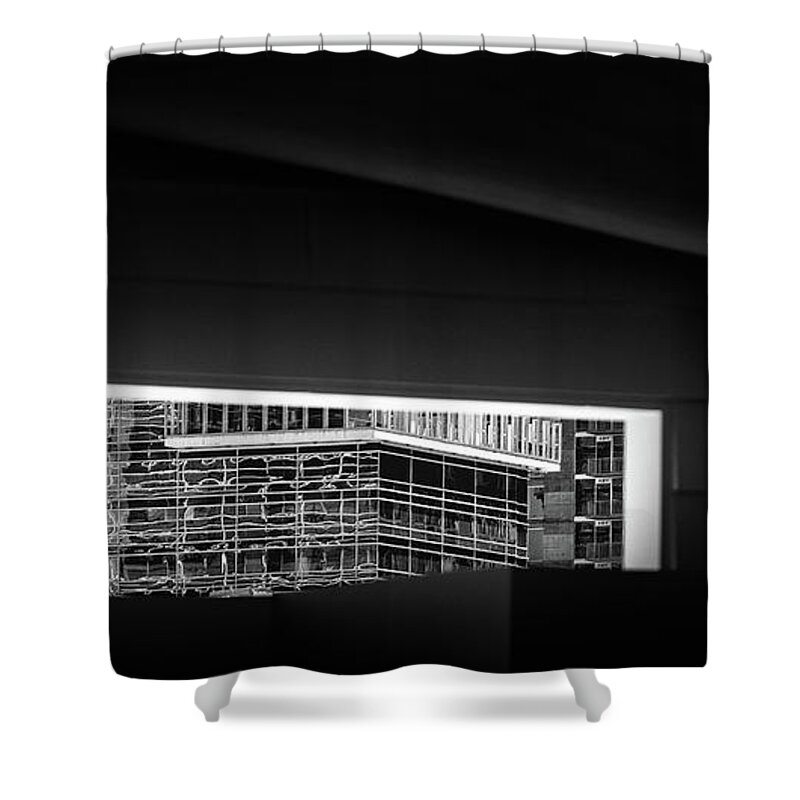 Atlanta Shower Curtain featuring the photograph Hidden Atlanta In Plain Sight by Doug Sturgess