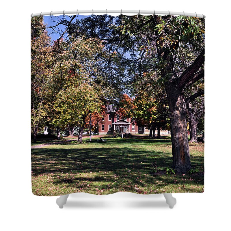 Lenox College Shower Curtain featuring the photograph Hidden Gem by American Landscapes