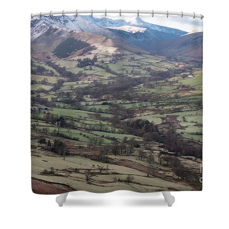 Photographer Shower Curtain featuring the photograph Hiking in Cumbria by Perry Rodriguez