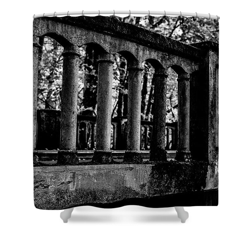 Beautiful Shower Curtain featuring the photograph Historic Columbia River Highway Bridge by Pelo Blanco Photo
