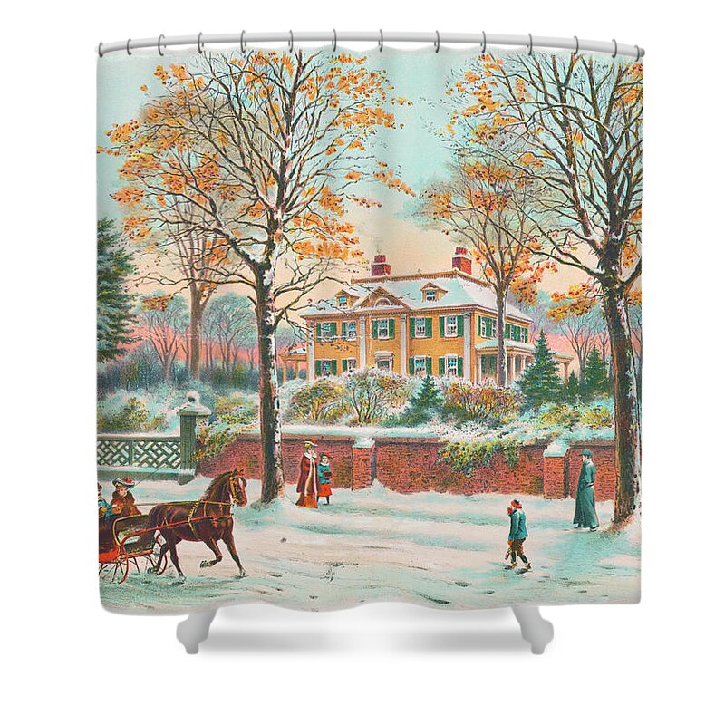 Cambridge Paintings Shower Curtains
