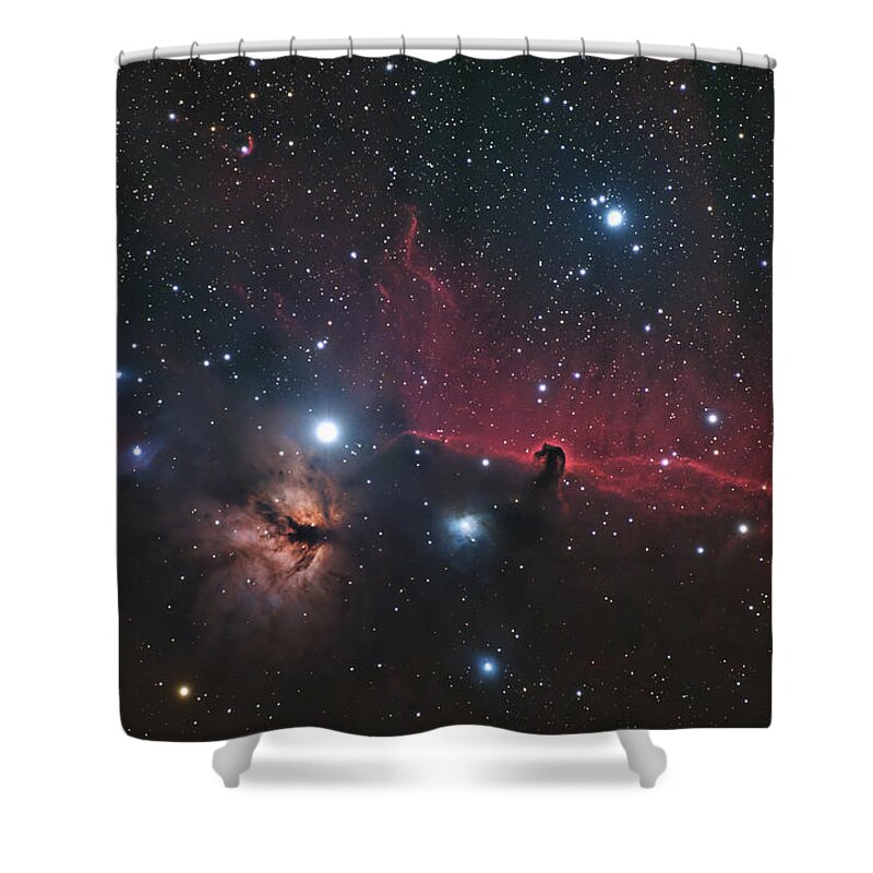 Nebula Shower Curtain featuring the photograph Horsehead Nebula by Brian Weber