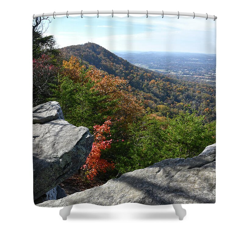 House Mountain Shower Curtain featuring the photograph House Mountain 19 by Phil Perkins