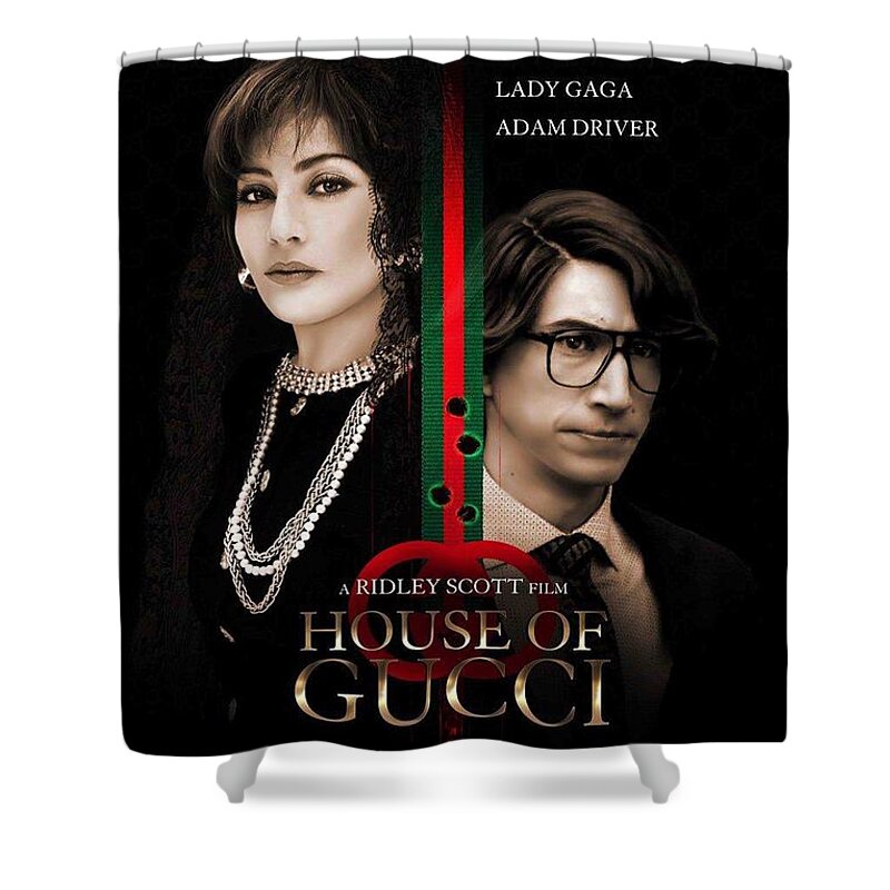 House of Gucci shower curtain