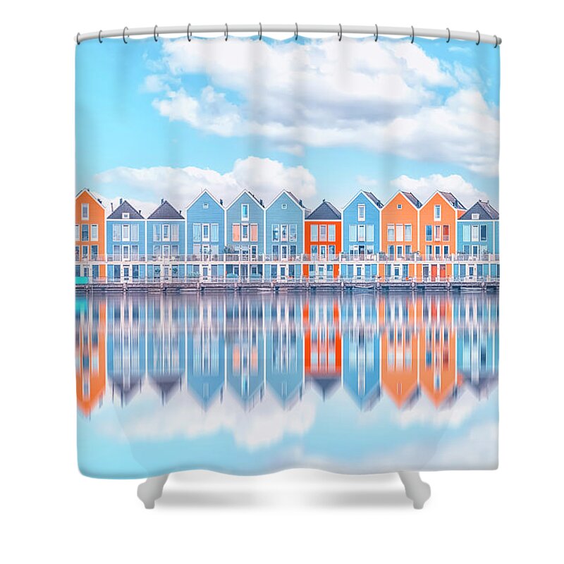 Wooden Shoes Shower Curtains