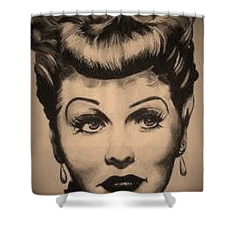 I Love Lucy Bathroom Shower Curtain Hooks Polyresin New Bathroom Gift 