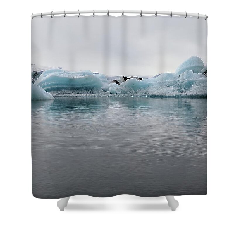Iceland Shower Curtain featuring the photograph Iceland Glacier by Yvonne Jasinski