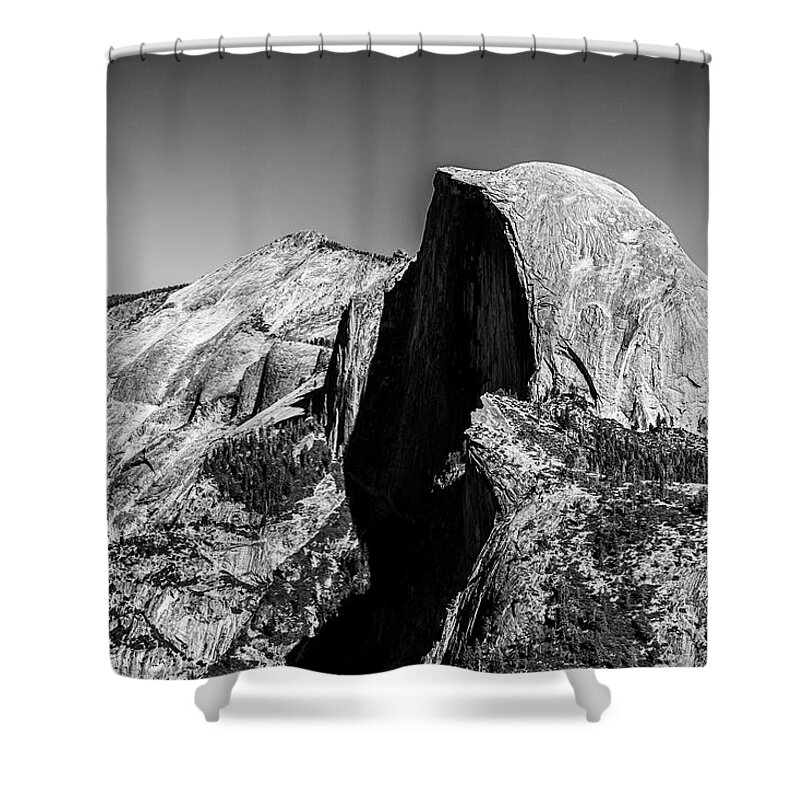 Autumn Shower Curtain featuring the photograph Icon View Yosemite by Peter Tellone